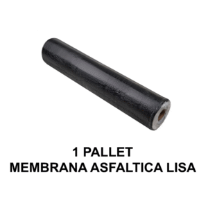 1 Pallet de Membrana Asfaltica Lisa 1x10, 3mm (63 unidades)