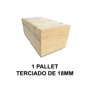 Pallet de Terciado Estructural 18MM 1.22X2.44 (54 unidades)